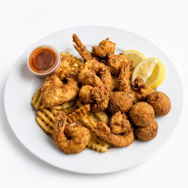 Shrimp Dinner.