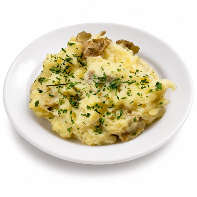 Garlic Mashed Potatoes.