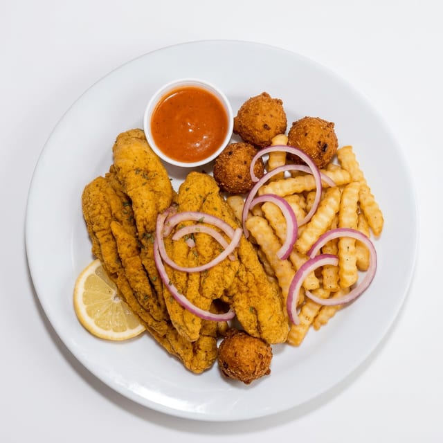 Fries Catfish 3 Pc.